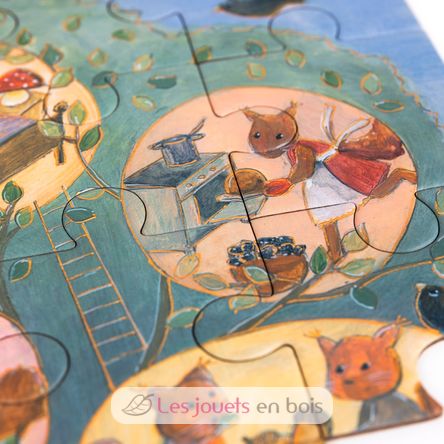 Squirrel Tree Puzzle EG570195 Egmont Toys 3