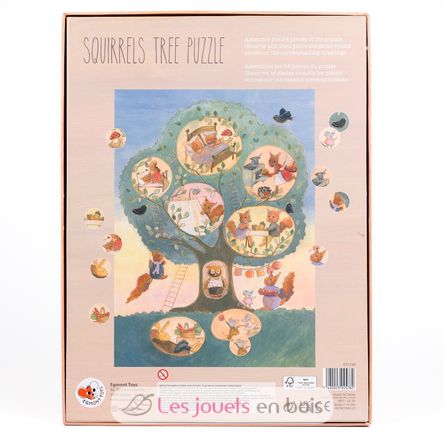 Squirrel Tree Puzzle EG570195 Egmont Toys 4