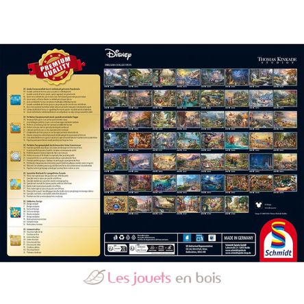 Puzzle Frozen Love and Magic 1000 pcs S-58052 Schmidt Spiele 4