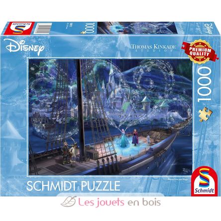 Puzzle Frozen Love and Magic 1000 pcs S-58052 Schmidt Spiele 1