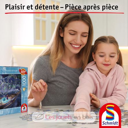 Puzzle Frozen Love and Magic 1000 pcs S-58052 Schmidt Spiele 6
