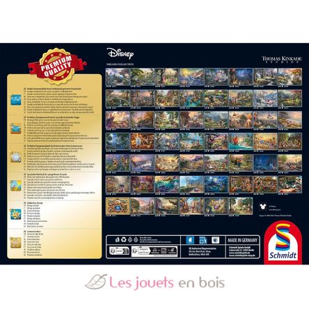 Puzzle Mickey and Minnie in Italy 1000 pcs S-58053 Schmidt Spiele 6