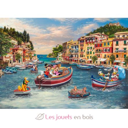 Puzzle Mickey and Minnie in Italy 1000 pcs S-58053 Schmidt Spiele 2