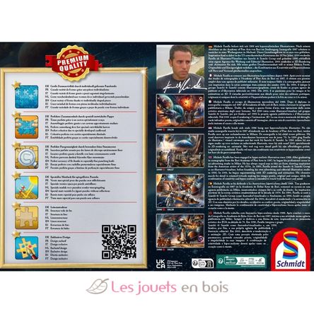 Puzzle Space exploration 1000 pcs S-58537 Schmidt Spiele 3