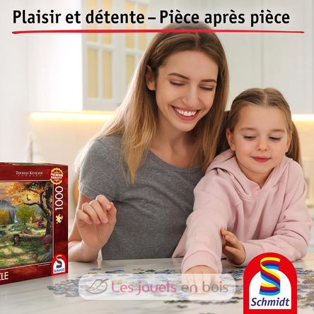 Puzzle The Fox and the Hound 1000 pcs S-58050 Schmidt Spiele 6