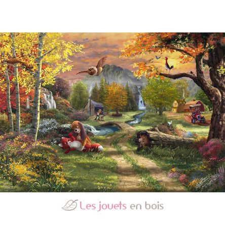 Puzzle The Fox and the Hound 1000 pcs S-58050 Schmidt Spiele 2