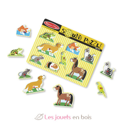 Pets Sound Puzzle MD10730 Melissa & Doug 2