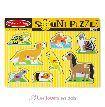 Pets Sound Puzzle MD10730 Melissa & Doug 1