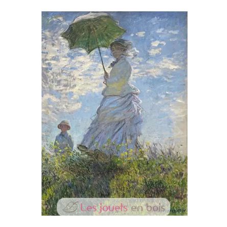 Puzzle Woman with a parasol Claude Monet 1000 pieces RAV12002026 Ravensburger 2