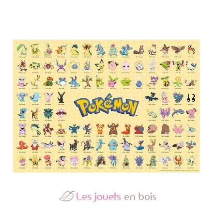 Puzzle Pokemon Pokedex 1000 pcs NA12002046 Nathan 1