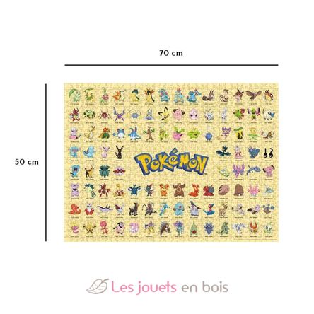 Puzzle Pokemon Pokedex 1000 pcs NA12002046 Nathan 3