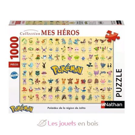 Puzzle Pokemon Pokedex 1000 pcs NA12002046 Nathan 2