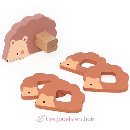 Wooden animals stacking toy V7125 Vilac 10