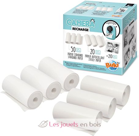 Paper rolls for Instant Print Camera BUK-PV08 Buki France 2