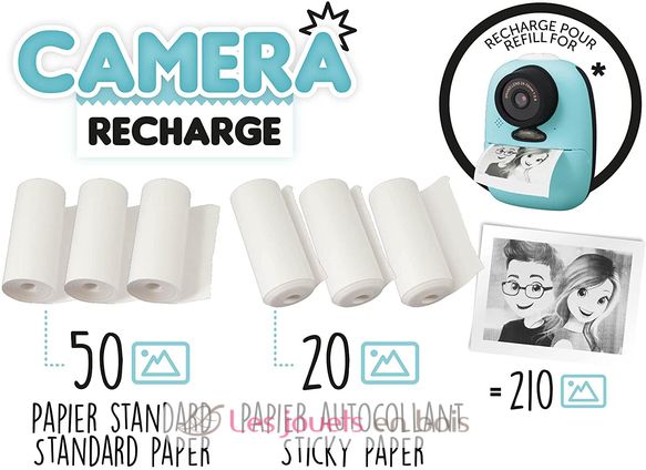 Paper rolls for Instant Print Camera BUK-PV08 Buki France 3