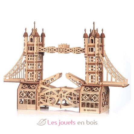 Tower Bridge mechanical model kit GI-PWTO Mr Playwood 1