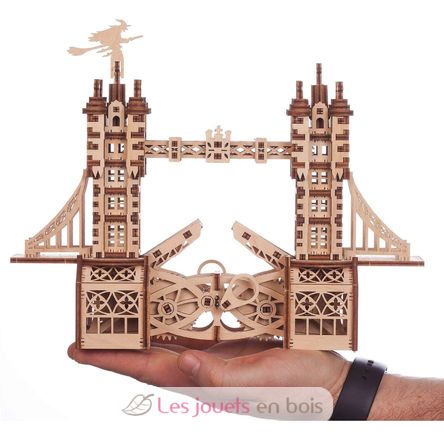 Tower Bridge mechanical mini model kit GI-PWTOS Mr Playwood 3
