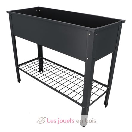 Raised flower bed metal antracite ED-PY180 Esschert Design 1
