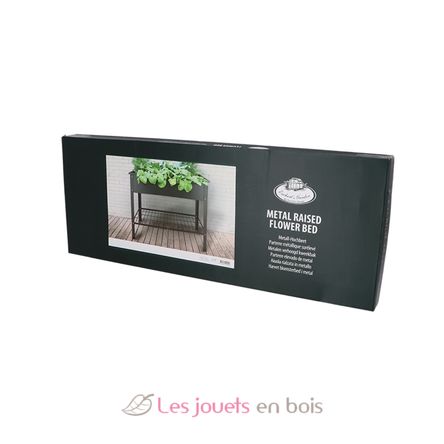 Raised flower bed metal antracite ED-PY180 Esschert Design 9