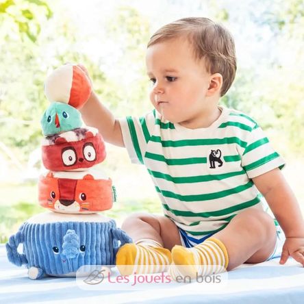 Fabric Sound Pyramid to Stack LL83712 Lilliputiens 7