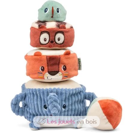 Fabric Sound Pyramid to Stack LL83712 Lilliputiens 1