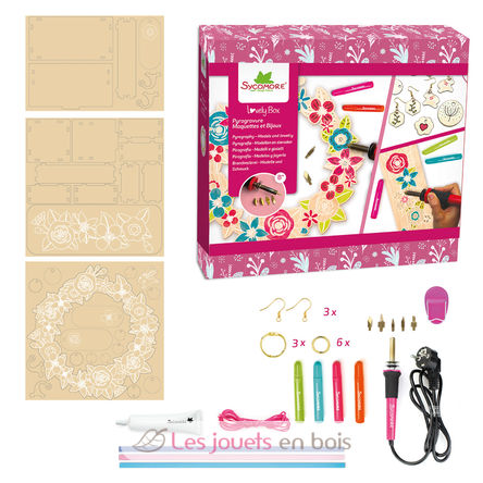 Pyrography models and jewelry SYCRE5201 Sycomore 2