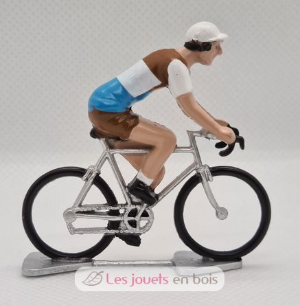 Cyclist figure R AG2R La Mondiale jersey FR-R13 Fonderie Roger 1