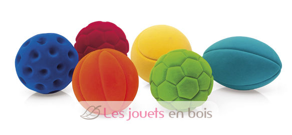 6 sports balls assortment RU20311 Rubbabu 1