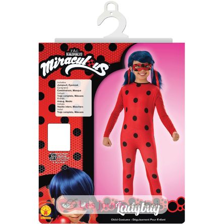 Ladybug child costume 5-6 years R640924-T56 Rubies 2