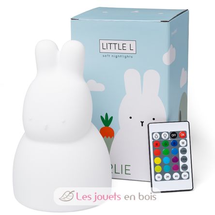 Nightlight Charlie Rabbit LL-RABWHITER Little L 1