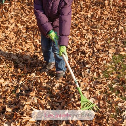 Children lawn rake green ED-KG101 Esschert Design 3