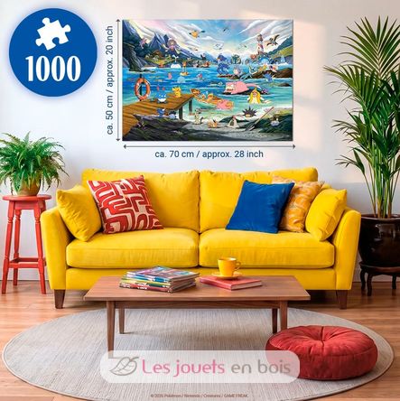 Puzzle Pokemon Vaporeon y Temperate Marina 1000 pieces RAV12002035 Ravensburger 4