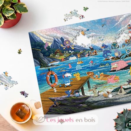 Puzzle Pokemon Vaporeon y Temperate Marina 1000 pieces RAV12002035 Ravensburger 2