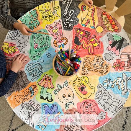 Refill of 20 sheets XXL Drawin'kids x OMY DK-Refill90OMY Drawin’Kids 7