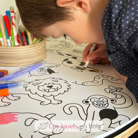 Refill of 20 sheets XXL Drawin'kids x OMY DK-Refill90OMY Drawin’Kids 2