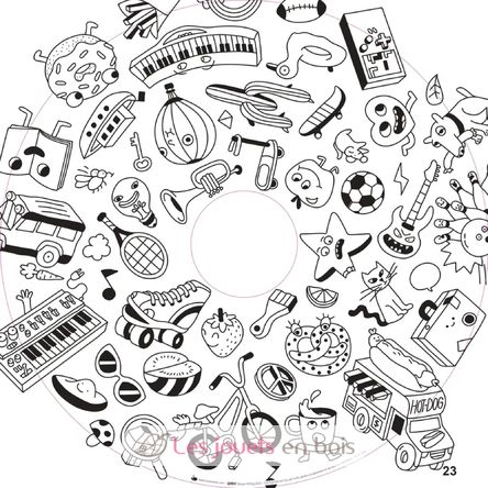 Refill of 20 sheets XXL Drawin'kids x OMY DK-Refill90OMY Drawin’Kids 8