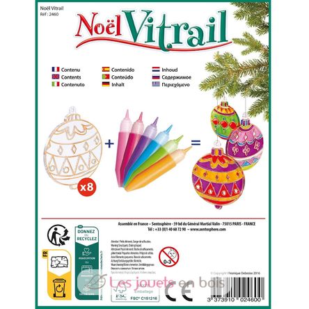 DIY Christmas balls SS-2460 Sentosphère 4