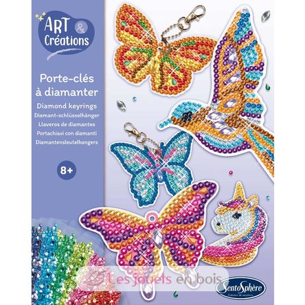 DIY Diamond keyrings SS-32480 Sentosphère 3