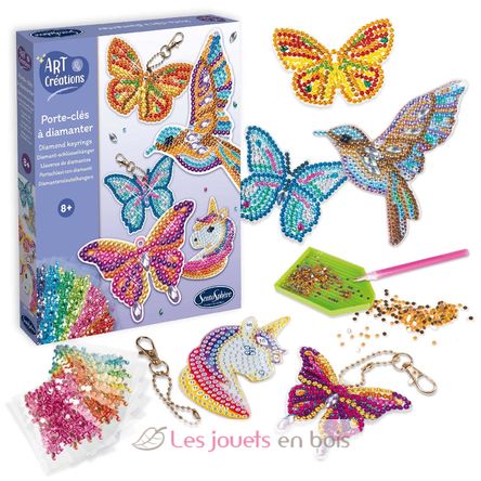 DIY Diamond keyrings SS-32480 Sentosphère 2