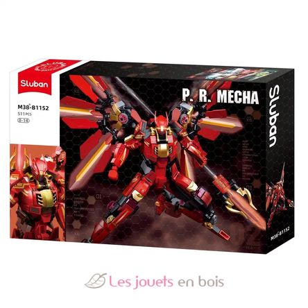Robot PR Mecha red SL-M38-B1152 Sluban 1