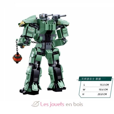 Robot PR Mecha green SL-M38-B1153 Sluban 4