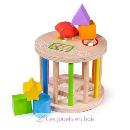 First Rolling Shape Sorter BJ-BB096 Bigjigs Toys 1