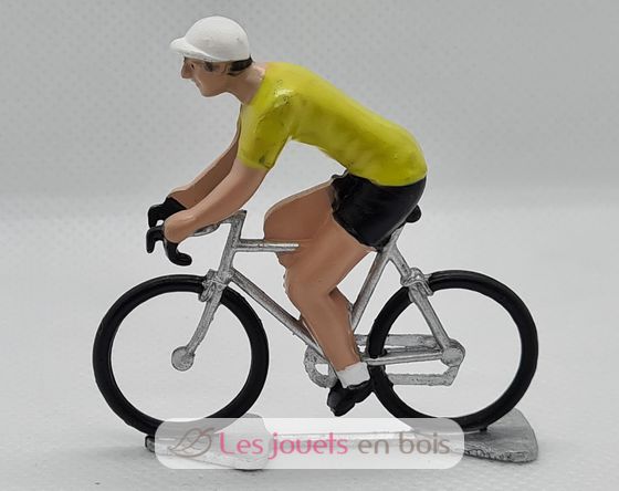 Cyclist figurine R yellow jersey FR-R1 Fonderie Roger 4