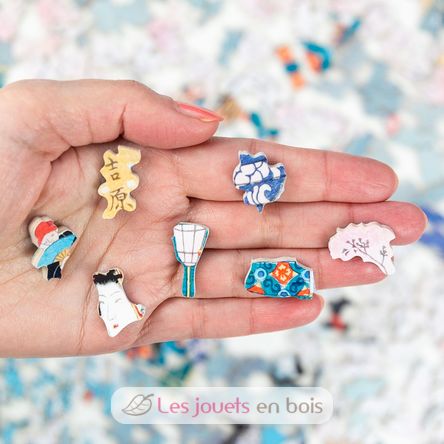 Naka Street in Yoshiwara by Hiroshige A1331-350 Puzzle Michele Wilson 2