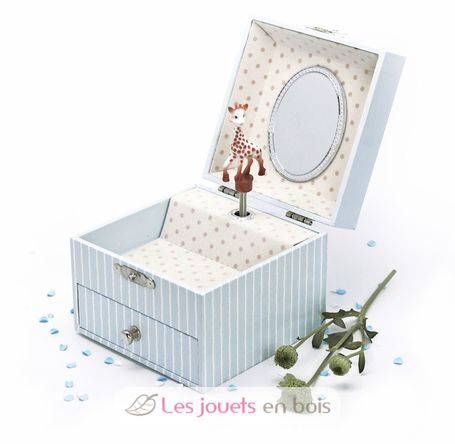 Musical Cube Box Sophie the Giraffe TR-S20162 Trousselier 2