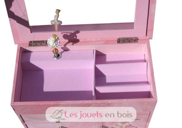 Chest of drawers with music Ballerina - Pink TR-S237000 Trousselier 2