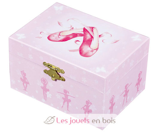 Music Box Ballerina Shoes - Pink TR-S50975 Trousselier 1