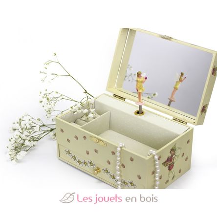 Musical Jewellery Box Fairy Strawberry TR-S60615 Trousselier 6