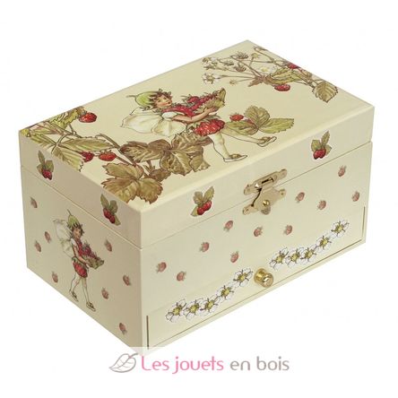 Musical Jewellery Box Fairy Strawberry TR-S60615 Trousselier 1
