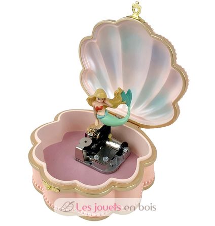 Musical jewelery box Mermaid in Shell TR-S61043 Trousselier 2